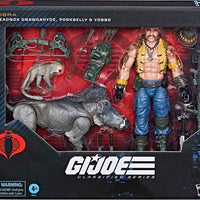 G.I. Joe Classified 6 Inch Action Figure Deluxe - Dreadnok Gnawgahyde with Pokbelly & Yobbo #125