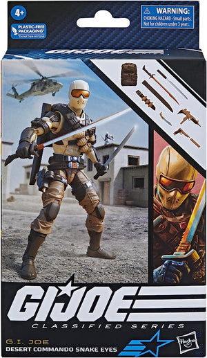 G.I. Joe Classified 6 Inch Action Figure Wave 14 - Desert Commando Sna