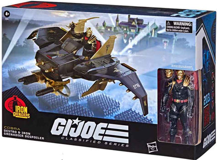 G.I. Joe Classified 6 Inch Scale Vehicle Figure - Destro & Iron Grenadier Despoiler