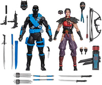 G.I. Joe Classified 6 Inch Action Figure Ninja Force 2-Pack - Snake Eyes & Kim Jinx Arashikage