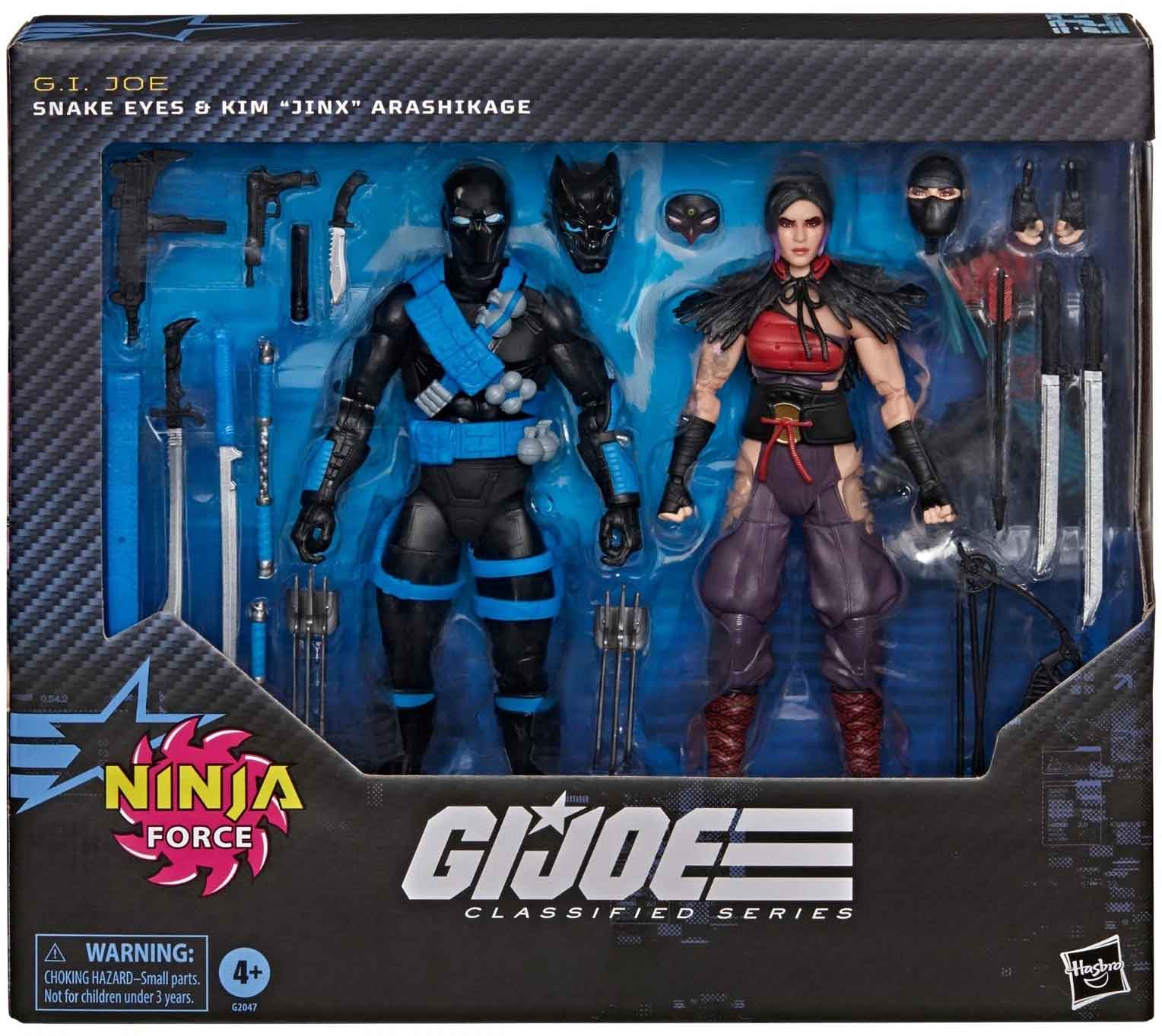 G.I. Joe Classified 6 Inch Action Figure Ninja Force 2-Pack