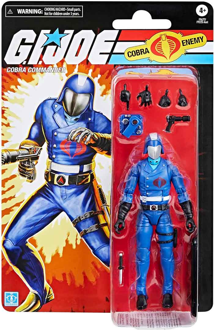 G.I. Joe Classified 6 Inch Action Figure Retro (2024 Wave 3) - Cobra Commander