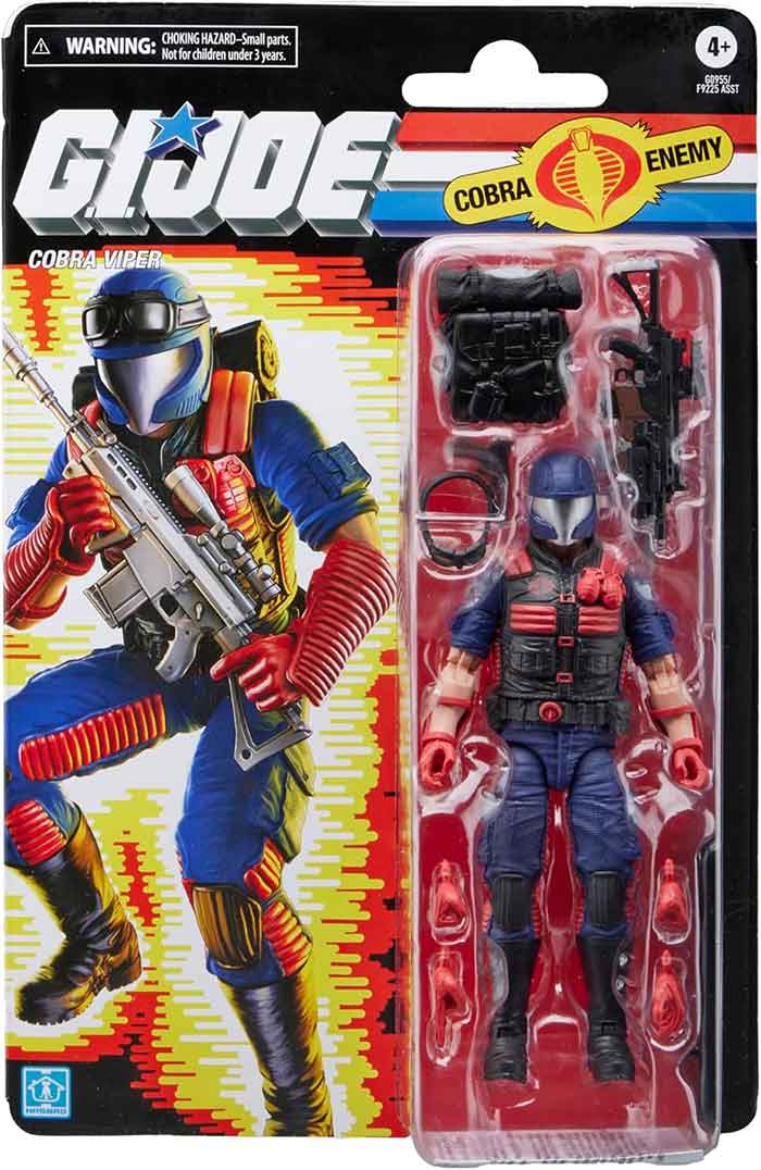 Joe Classified Inch Action Figure Retro (2025 Wave 1) Cobra Viper