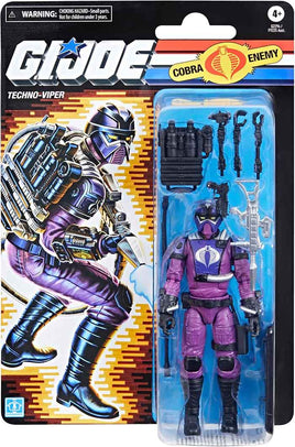 G.I. Joe Classified 6 Inch Action Figure Retro (2026 Wave 2) - Techno Viper