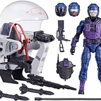 G.I. Joe Classified 6 Inch Vehicle Figure - Tele-Viper & Cobra Flight Pod (Trubble Bubble)