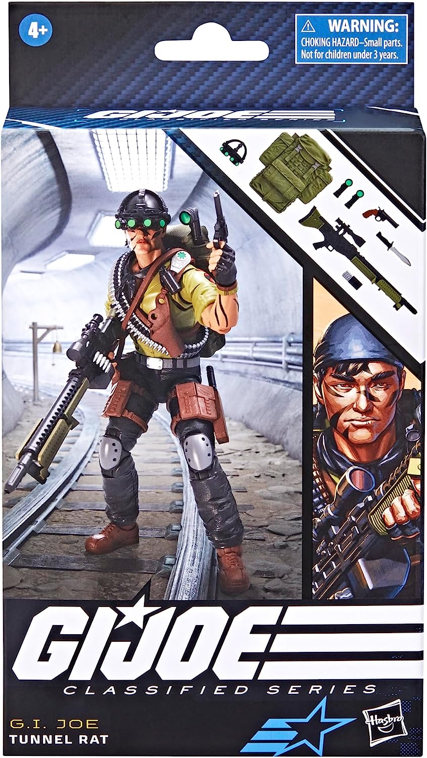 G.I. Joe Classified 6 Inch Action Figure Wave 14 - Tunnel Rat #83 