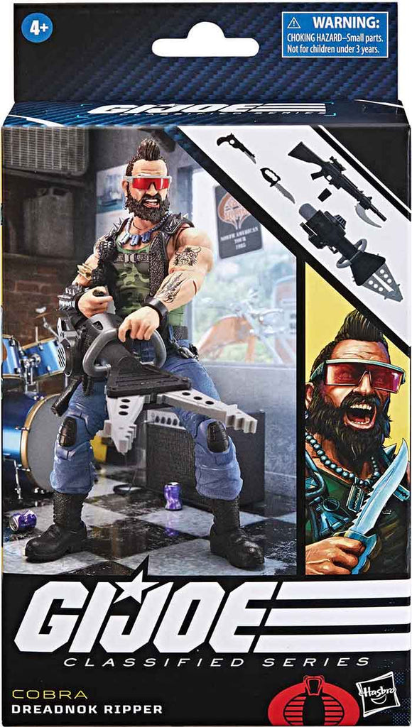 Hasbro G.I. Joe Classified Series 6 #102 Dreadnok Ripper Action Figure in stock Hasbro G.I. Joe Classified Series 6 #102 Dreadnok Ripper Action Figure in stock