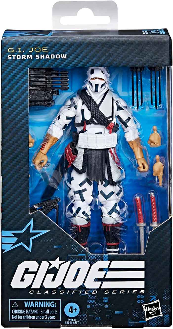 G.I. Joe Classified 6 Inch Action Figure Wave 19 - Storm Shadow
