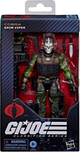 G.I. Joe Classified 6 Inch Action Figure Wave 23 - Grim Viper #176