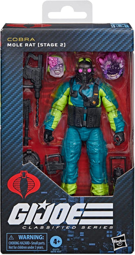G.I. Joe Classified 6 Inch Action Figure Wave 24 - Mole Rat (Stage 2) #190