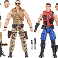 G.I. Joe Classifired 6 Inch Action Figure 2-Pack - SGT Slaughter & Felix Mercer Stratton #173