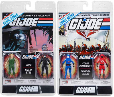 G.I. Joe Comic 3.75 Inch Action Figure Page Punchers 2-Pack - Set of 2