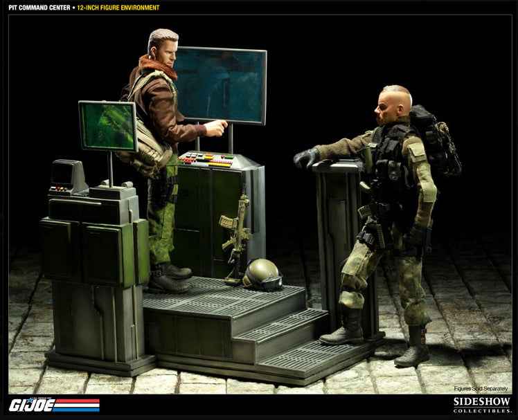 G.I. Joe 12 Inch Scale Doll Figure - Pit Command Center (Figure 