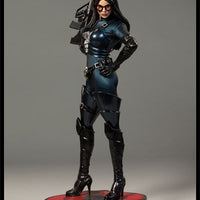 G.I. Joe 25 Inch Statue Figure Premium Format - Baroness Classic Version Blue Costume Sideshow