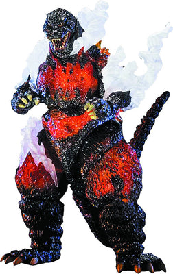 Godzilla 7 Inch Action Figure S.H. Monsterarts Series - Godzilla 1995 Ultimate Burning Version