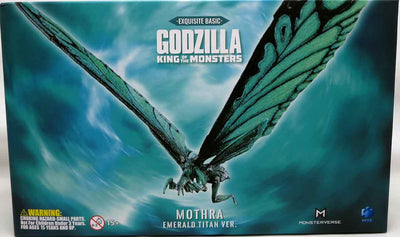 Godzilla King Of Monsters 14 Inch Action Figure EXQ Exclusive - Mothra Emerald Titan