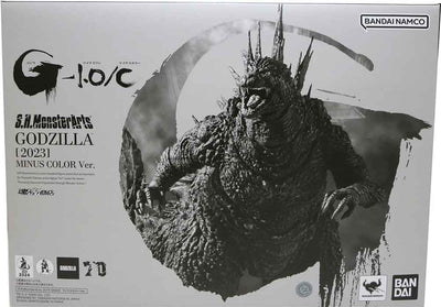 Godzilla Minus One 6 Inch Action Figure S.H. MonsterArts - Godzilla (2023) Color Ver.