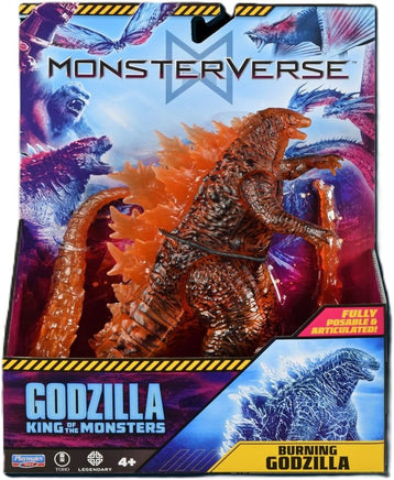 Godzilla X Kong Monsterverse 6 Inch Action Figure Basic Series - Burning Godzilla