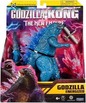 Godzilla X Kong Monsterverse 6 Inch Action Figure Basic Series - Godzilla Energized