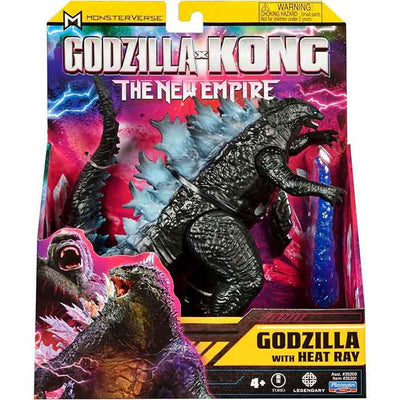Godzilla X Kong Monsterverse 6 Inch Action Figure Basic Series - Godzilla with Heat Ray