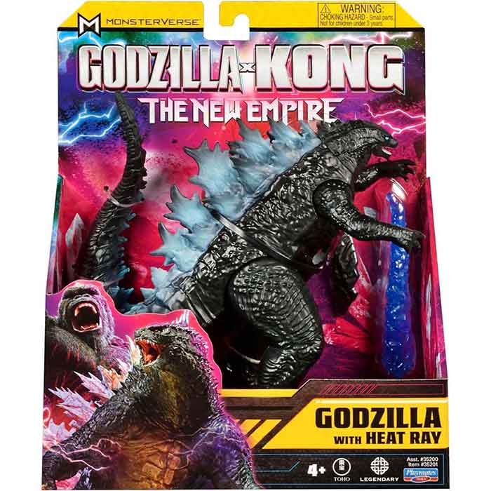 Godzilla X Kong Monsterverse 6 Inch Action Figure Basic Series