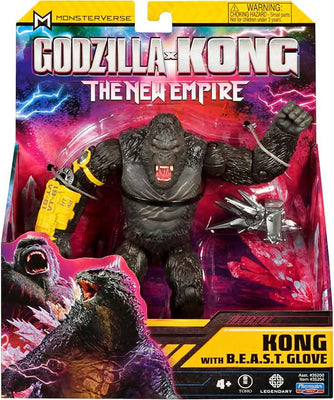 Godzilla X Kong Monsterverse 6 Inch Action Figure Basic Series - Kong with Beast Glove