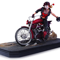 Gotham City Garage 15 Inch Long Statue Figure - Harley Quinn