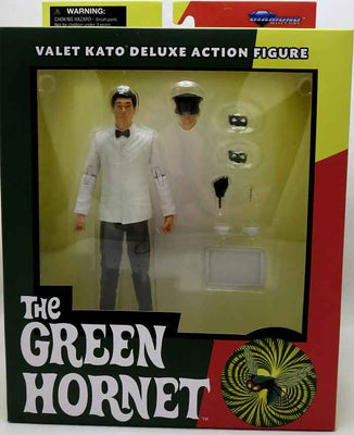 Green Hornet 7 Inch Action Figure Deluxe - Valet Kato