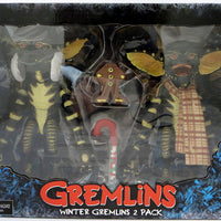 Gremlins 1984 6 Inch Action Figure 2-Pack Series - Gremlins Christmas Carol Winter Scene (No Head On Gingerbread Man)