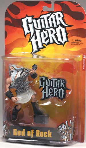 Guitar Hero Action Figure Series 1: God Of Rock (White Toga)