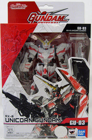 Gundam Universe 6 Inch Action Figure Series 1 - Unicorn Gundam RX-0