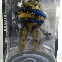 Halo 2 7 Inch Action Figure Limited Edition - Gold / Tan Spartan with Sniper Rifle, Plasma Rifle and Magnum Pistol