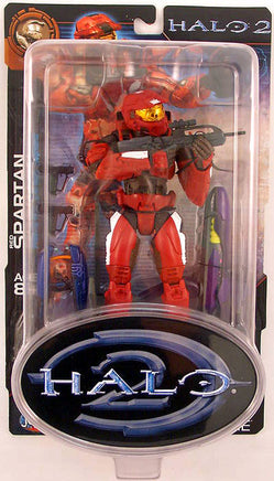 Halo 2 Limited Edition Series Action Figures: Red Spartan V2 White Stripes