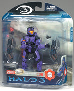 Halo 3 Action Figures Series 3 Exclusive: Spartan Soldier CQB Violet