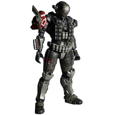 改造品　PLAYARTS改 Halo：Reach EMILE Halo Reach 8 Inch Action Figure Play Arts Kai Series - Emile