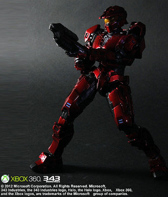 Halo Universe 8 Inch Action Figure Kai Series - Mark V Red Spartan