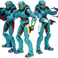 Halo 2 Action Figures Series 7: Cyan Spartan