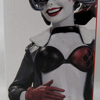 Harley Quinn Red White & Black 6 Inch Statue Figure - Harley Quinn By Ant Lucia