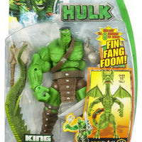 Marvel Legends Hulk 6 Inch Action Figures BAF Fin Fang Foom - King Hulk