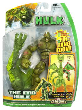 Marvel Legends Hulk 6 Inch Action Figures BAF Fin Fang Foom - The End Hulk