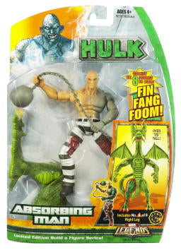 Marvel Legends Hulk 6 Inch Action Figures BAF Fin Fang Foom - Absorbing Man