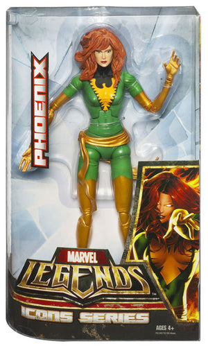 Hasbro Marvel Legends Action Figures Icons Exclusive Series 2: Phoenix Green