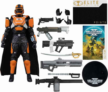 Helldivers 2 7 Inch Action Figure Elite Edition Deluxe - CE-25 Trench Engineer #11