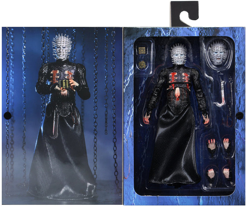 ●MC HELLRAISE Hellraiser 7 Inch Action Figure Ultimate Series - Pinhead