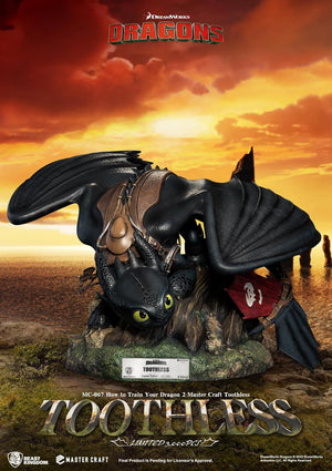 How to Train Your Dragon 18 Inch Statue Figure - Toothless MC-067