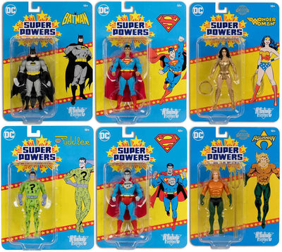 DC Super Powers 4 Inch Action Figure Wave 9 - Set of 6