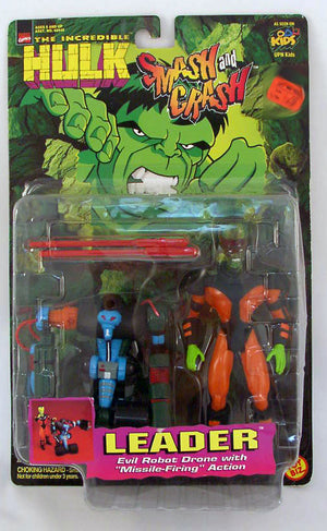Incredible Hulk Smash and Crash Action Figures Leader Shelf Wear Pac cmdstore