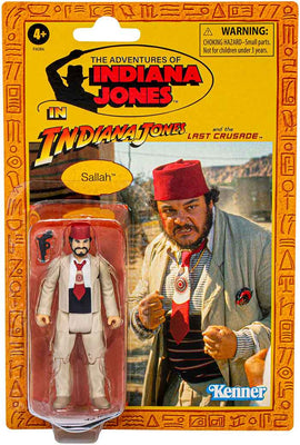 Indiana Jones 3.75 Inch Action Figure Retro - Sallah