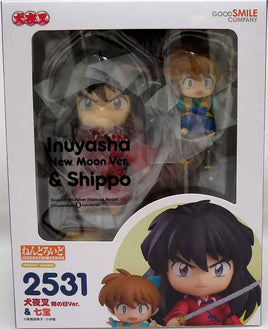 Inuyasha 4 Inch Action Figure Nendoroid - Inuyasha New Moon Version & Shippo