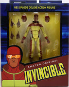 Invincible 7 Inch Action Figure Select Series 4 - Rex Plode
